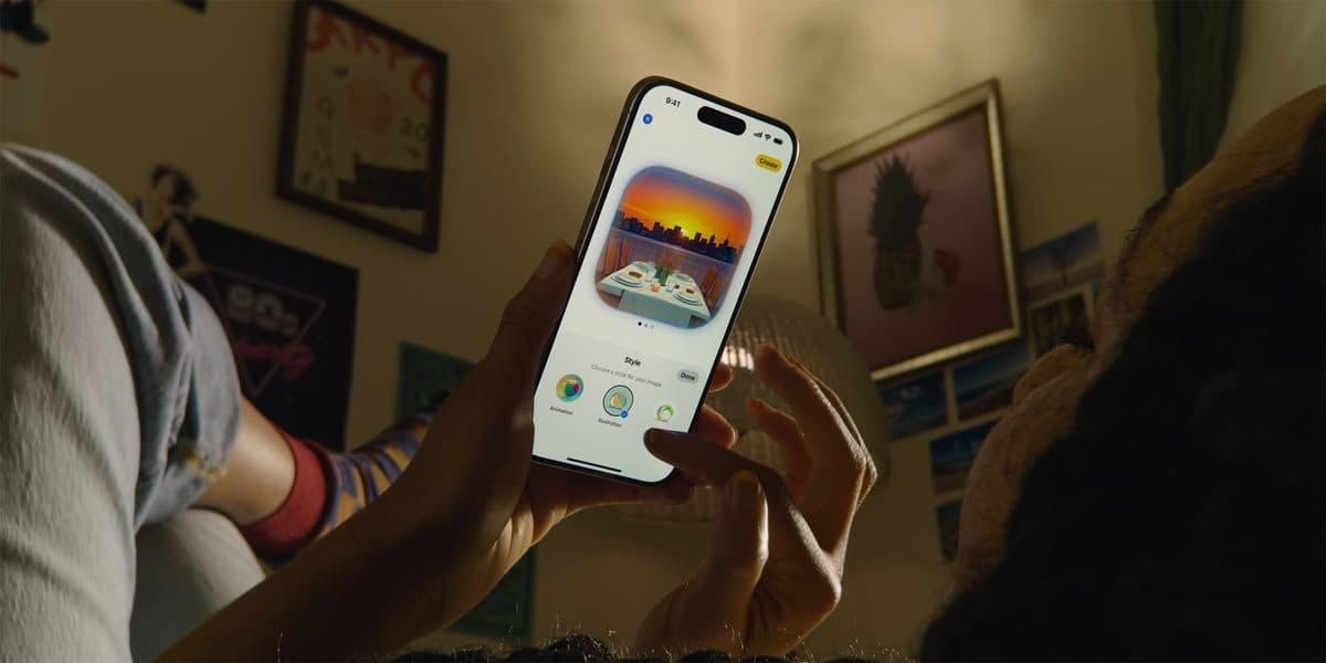 A customer using a polished mobile app